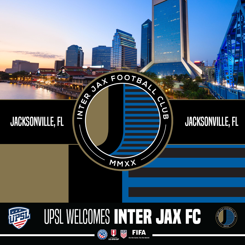 UPSL Announces Central Florida Expansion with Inter Jacksonville FC